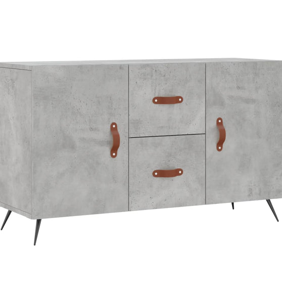 Sideboard Betongrau 100x36x60 cm Holzwerkstoff