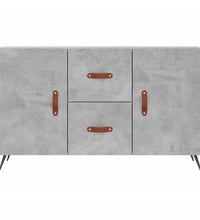 Sideboard Betongrau 100x36x60 cm Holzwerkstoff