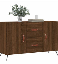 Sideboard Braun Eichen-Optik 100x36x60 cm Holzwerkstoff