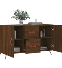 Sideboard Braun Eichen-Optik 100x36x60 cm Holzwerkstoff