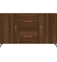 Sideboard Braun Eichen-Optik 100x36x60 cm Holzwerkstoff