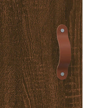 Sideboard Braun Eichen-Optik 100x36x60 cm Holzwerkstoff