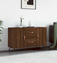 Sideboard Braun Eichen-Optik 100x36x60 cm Holzwerkstoff
