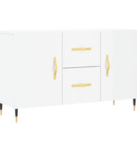 Sideboard Hochglanz-Weiß 100x36x60 cm Holzwerkstoff