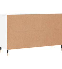 Sideboard Hochglanz-Weiß 100x36x60 cm Holzwerkstoff