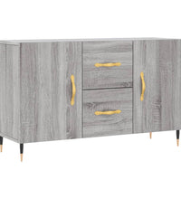 Sideboard Grau Sonoma 100x36x60 cm Holzwerkstoff