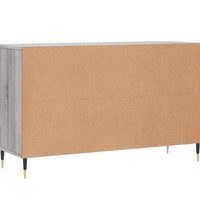 Sideboard Grau Sonoma 100x36x60 cm Holzwerkstoff