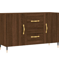 Sideboard Braun Eichen-Optik 100x36x60 cm Holzwerkstoff