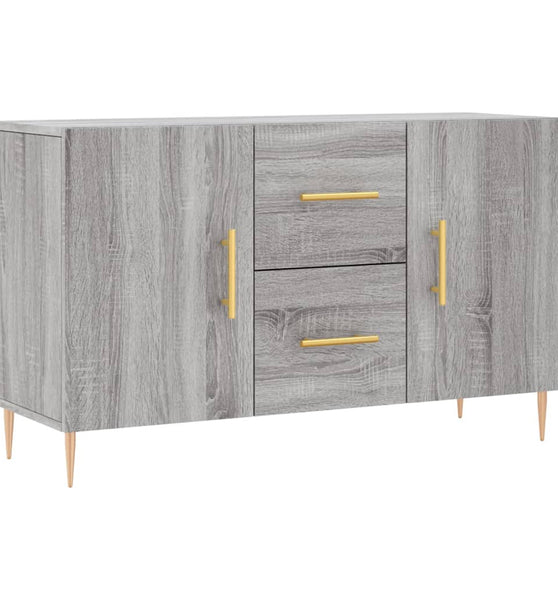 Sideboard Grau Sonoma 100x36x60 cm Holzwerkstoff