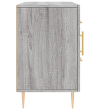 Sideboard Grau Sonoma 100x36x60 cm Holzwerkstoff