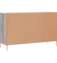 Sideboard Grau Sonoma 100x36x60 cm Holzwerkstoff