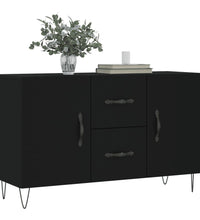 Sideboard Schwarz 100x36x60 cm Holzwerkstoff