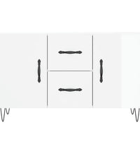 Sideboard Hochglanz-Weiß 100x36x60 cm Holzwerkstoff