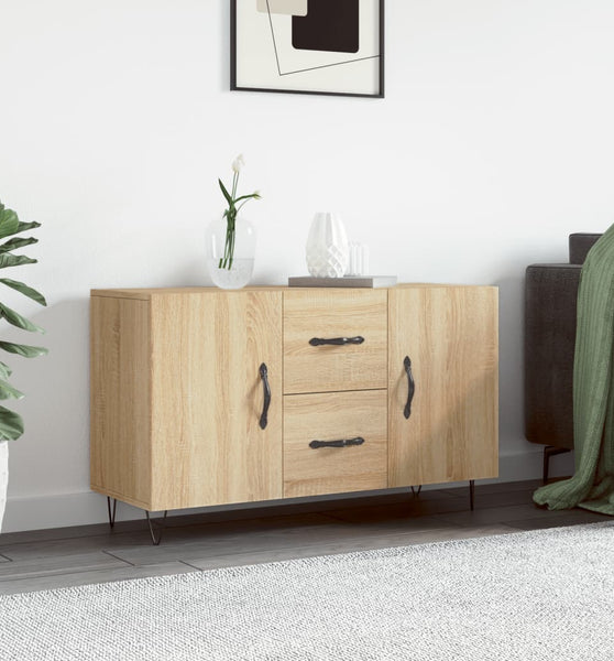 Sideboard Sonoma-Eiche 100x36x60 cm Holzwerkstoff