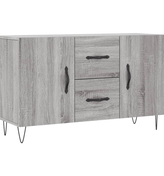 Sideboard Grau Sonoma 100x36x60 cm Holzwerkstoff