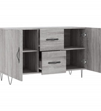 Sideboard Grau Sonoma 100x36x60 cm Holzwerkstoff