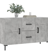 Sideboard Betongrau 100x36x60 cm Holzwerkstoff