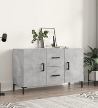 Sideboard Betongrau 100x36x60 cm Holzwerkstoff