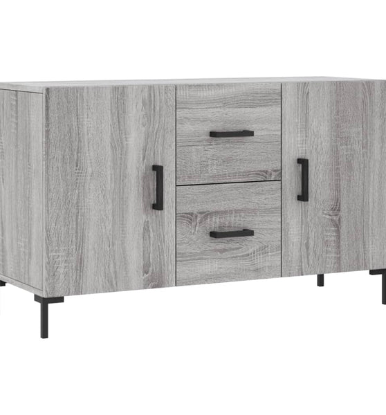 Sideboard Grau Sonoma 100x36x60 cm Holzwerkstoff