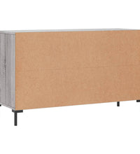 Sideboard Grau Sonoma 100x36x60 cm Holzwerkstoff