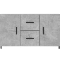 Sideboard Betongrau 100x36x60 cm Holzwerkstoff