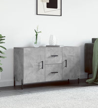 Sideboard Betongrau 100x36x60 cm Holzwerkstoff