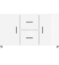 Sideboard Hochglanz-Weiß 100x36x60 cm Holzwerkstoff