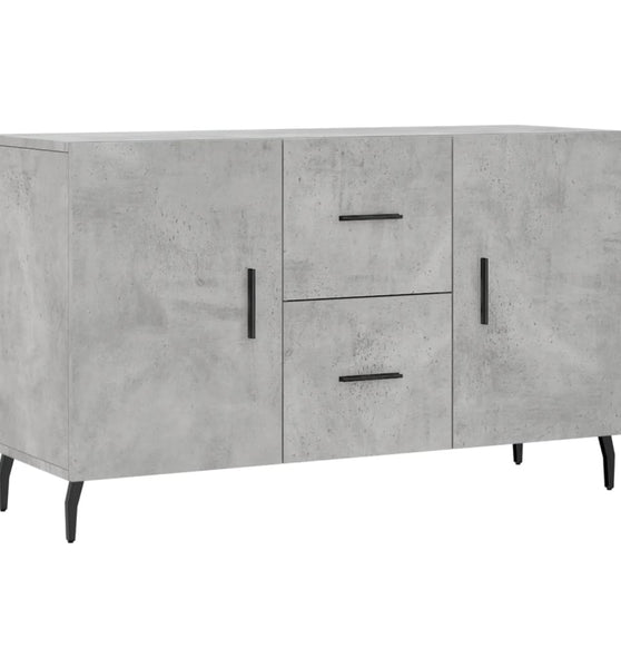 Sideboard Betongrau 100x36x60 cm Holzwerkstoff