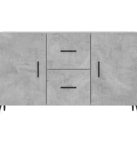 Sideboard Betongrau 100x36x60 cm Holzwerkstoff