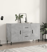 Sideboard Betongrau 100x36x60 cm Holzwerkstoff