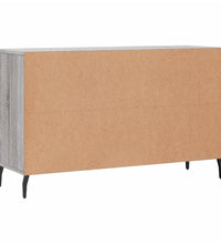 Sideboard Grau Sonoma 100x36x60 cm Holzwerkstoff