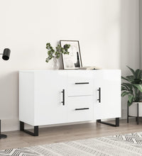 Sideboard Hochglanz-Weiß 100x36x60 cm Holzwerkstoff