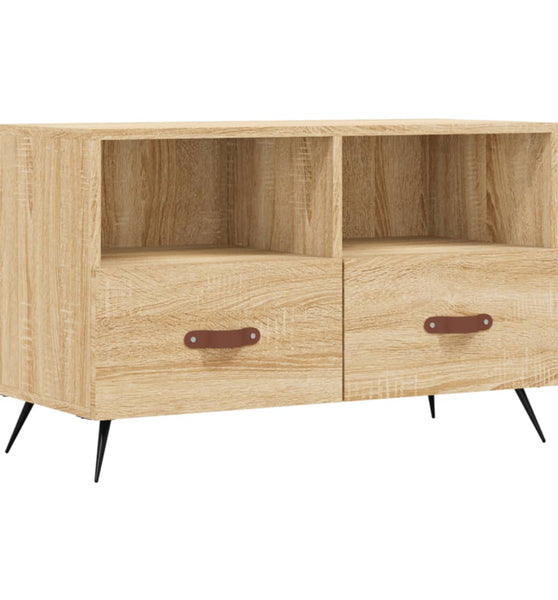 TV-Schrank Sonoma-Eiche 80x36x50 cm Holzwerkstoff