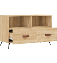 TV-Schrank Sonoma-Eiche 80x36x50 cm Holzwerkstoff