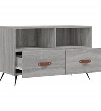 TV-Schrank Grau Sonoma 80x36x50 cm Holzwerkstoff