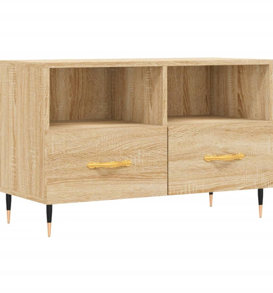 TV-Schrank Sonoma-Eiche 80x36x50 cm Holzwerkstoff