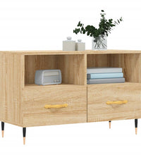 TV-Schrank Sonoma-Eiche 80x36x50 cm Holzwerkstoff