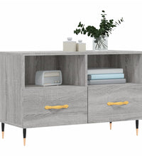 TV-Schrank Grau Sonoma 80x36x50 cm Holzwerkstoff