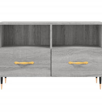 TV-Schrank Grau Sonoma 80x36x50 cm Holzwerkstoff