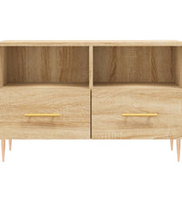 TV-Schrank Sonoma-Eiche 80x36x50 cm Holzwerkstoff