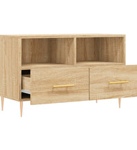 TV-Schrank Sonoma-Eiche 80x36x50 cm Holzwerkstoff