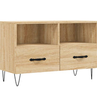 TV-Schrank Sonoma-Eiche 80x36x50 cm Holzwerkstoff