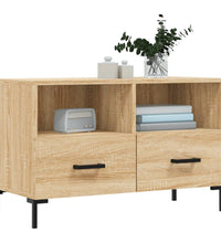 TV-Schrank Sonoma-Eiche 80x36x50 cm Holzwerkstoff