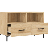 TV-Schrank Sonoma-Eiche 80x36x50 cm Holzwerkstoff