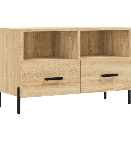 TV-Schrank Sonoma-Eiche 80x36x50 cm Holzwerkstoff