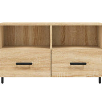 TV-Schrank Sonoma-Eiche 80x36x50 cm Holzwerkstoff