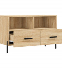 TV-Schrank Sonoma-Eiche 80x36x50 cm Holzwerkstoff