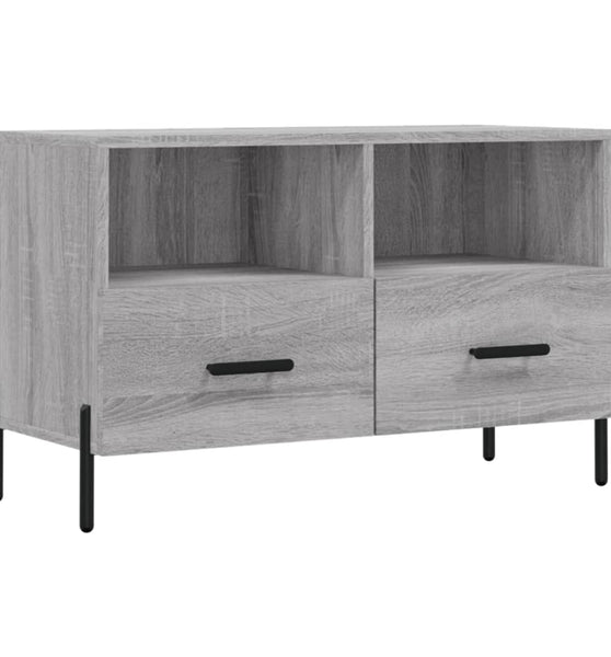 TV-Schrank Grau Sonoma 80x36x50 cm Holzwerkstoff