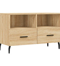 TV-Schrank Sonoma-Eiche 80x36x50 cm Holzwerkstoff