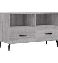 TV-Schrank Grau Sonoma 80x36x50 cm Holzwerkstoff